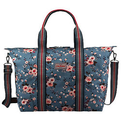 Cath Kidston Trailing Rose Foldaway Holiday Bag, Blue